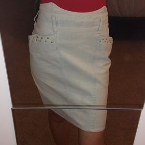 Denim skirt